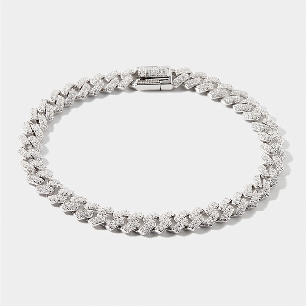 925 Sterling Silver, Cuban Link Chain, Brand New